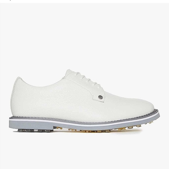 G/FORE Men's Collection Gallivanter Pebble Golf Shoes, Snow Monument, Size 7 - Picture 2 of 13